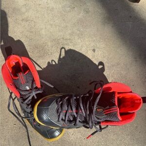 Nike Air Foamposite Pro Black Solar size 6.5Y kids